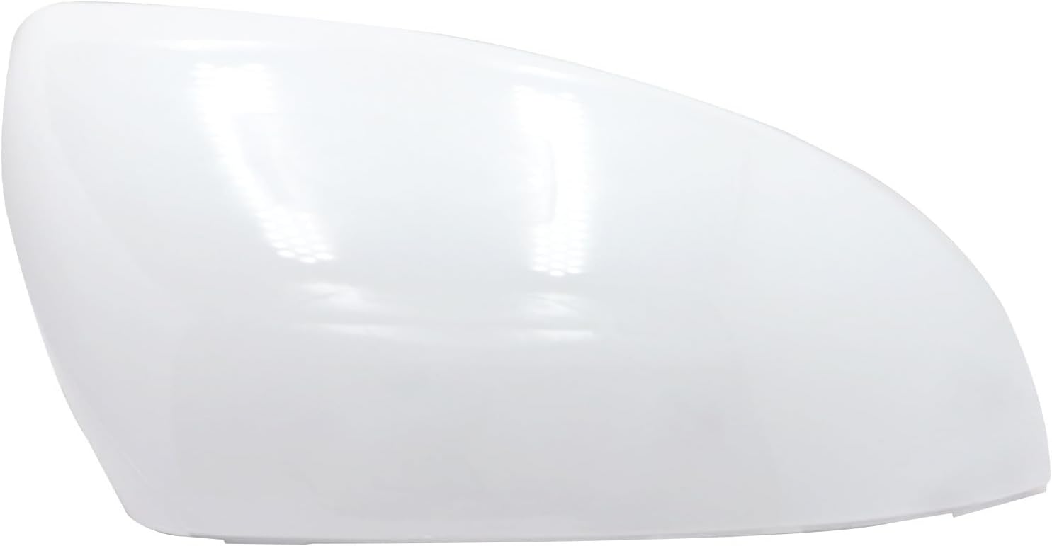 Right Passenger Side Replacement Mirror Cover Compatible with KIA K5 Optima 2016 2017 2018 2019 2020 Exterior Door Side Rearview Mirror Cap Cover With Turn Signal Light Pearl (White)