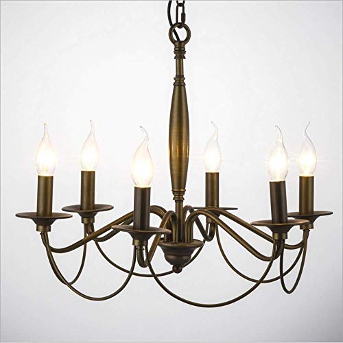 Lustre de luxe français en métal avec cristal transparent pour luminaire de salon rétro
