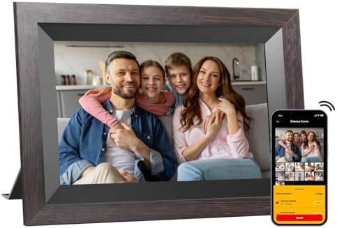 KODAK 10.1 Inch WiFi Digital Picture Frame with 32GB Storage, Electronic Smart Digital Photo Frame 1280x800 IPS Touch Screen, Auto-Rotate, Share Moments Instantly Gifts for Women Mothers Day Christmas