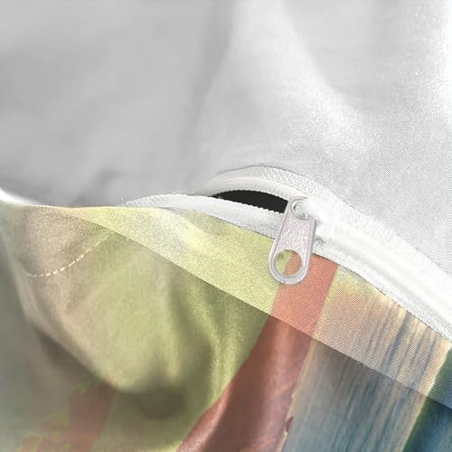 Housse de couette crâne lumineux en microfibre super douce pour lit - 8