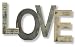 L O V E-Free Standing Letters (4 Letters) (8")