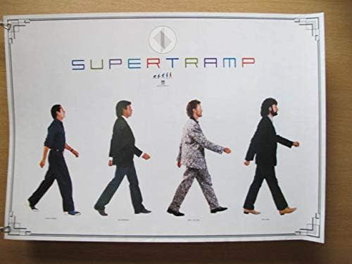 Amazon バンド ミュージシャン ポスタースーパートランプ 80年代 洋楽 イギリス プログレ アニメ 萌えグッズ 通販