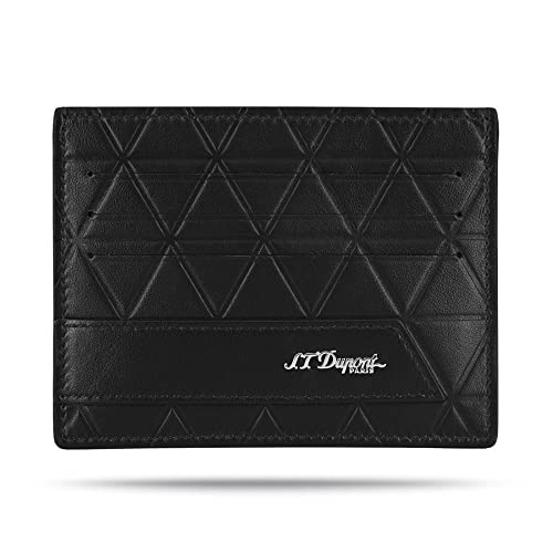 Porte cartes noir Firehead S.T. Dupont pour désencombrer vos poches avec élégance