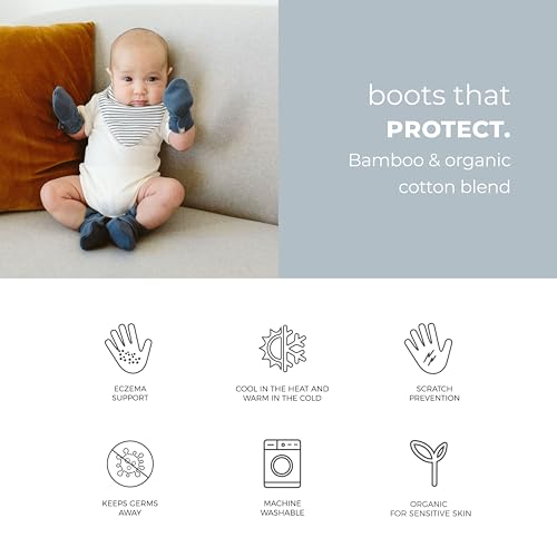 Image of goumikids Viscose Made from Bamboo Cotton Stay-On Boots