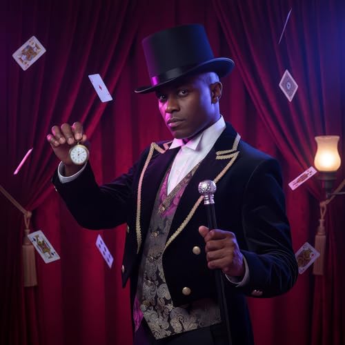 Henbrandt Top Hat Black Velour (Adult)