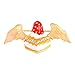 Broche De Gâteau Aux Fraises Dégoulinant Européen Et Américain Broche Femelle Accessoires De Conception De Niche Femelle