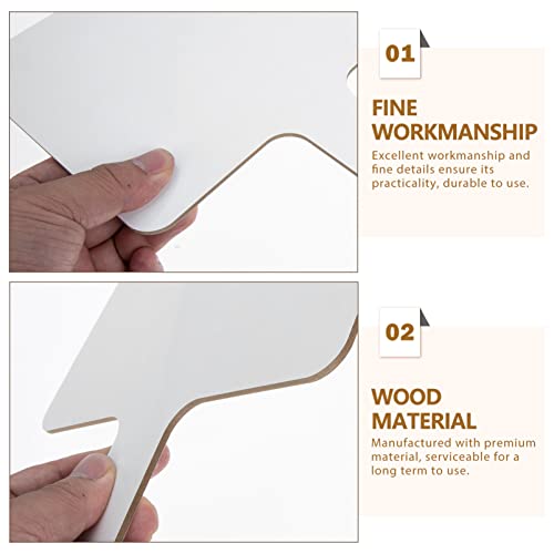 Operitacx 5Pcs Apagar a Seco Resposta Apagar As Pranchas de Paddle Seco Papdles Whiteboard Erase Dry