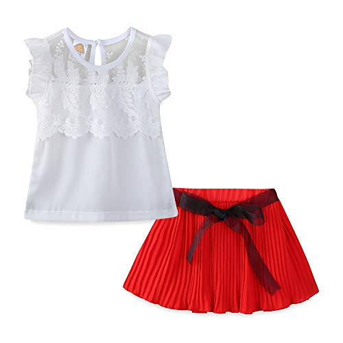 Image of Mud Kingdom Toddler Girls Sleeveless Tank Top and Shorts Set 2 Piece Floral Casual Summer Outfits