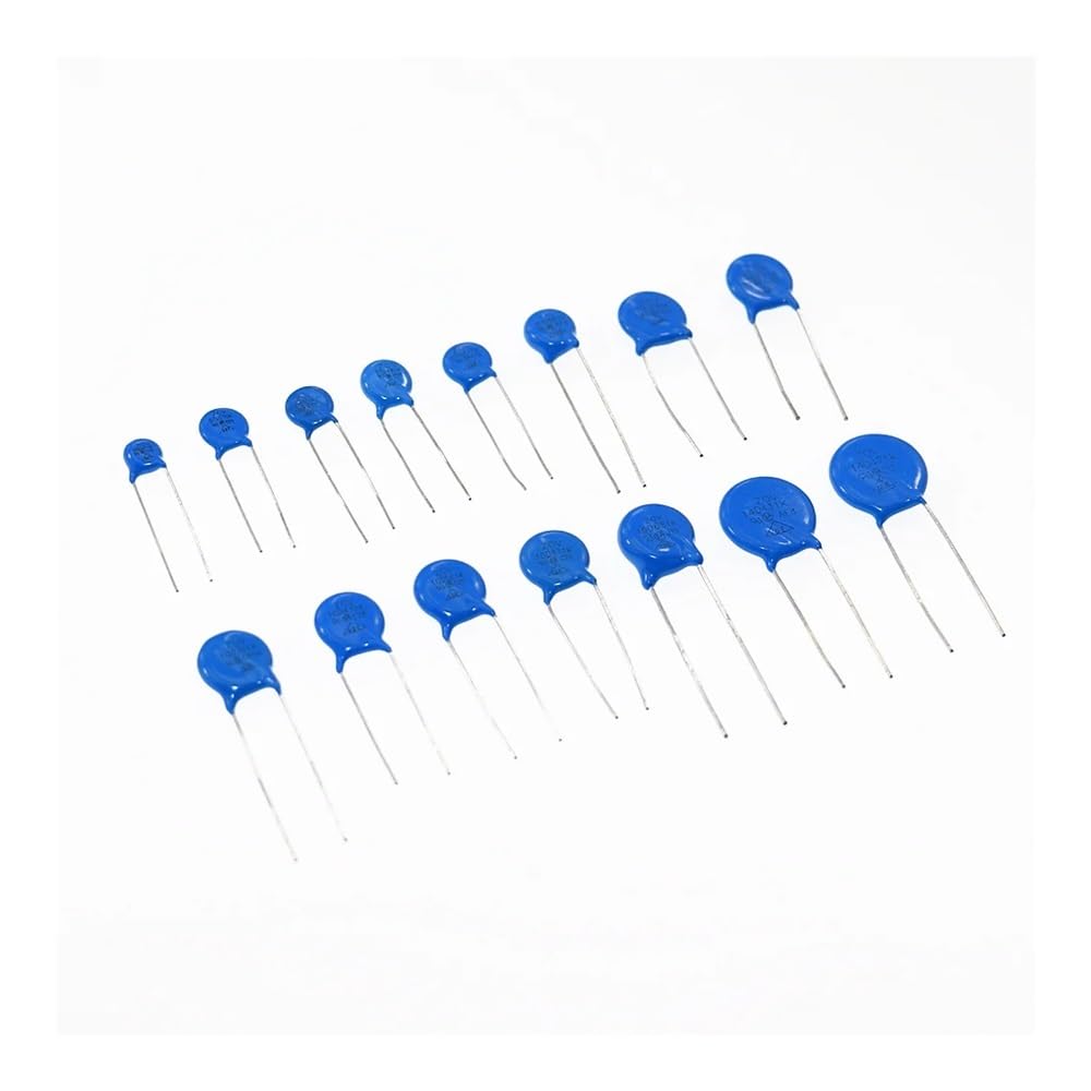 150pcs 15values Varistor Resistor Assorted kit 5D471K 7D471K 7D-391 7D431K 10D471K 10D431K 10D391K 14D471K 14D431K 10D241K NWPNLXEA