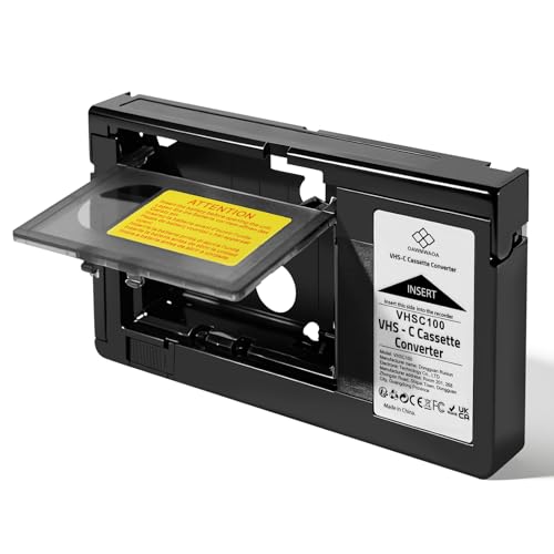 Amazon | OAWMWAOA 電動VHS-C カセットアダプター 12mm SVHS VHS-C to