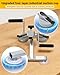 Arm Bike for Physical Therapy, 4 Training Modes Portable Indoor Arm Cycle, Table Top, Adjustable Resistance, Suitable for arm and Shoulder Rehabilitation Training