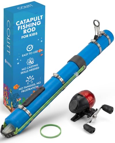 Colitt CLT-FR Caña de Pescar para Niños con Carrete y Catapulta miniatura 1