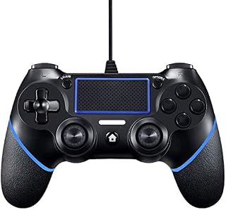 AUELEK Controllers Wired,Professional USB Wired Gamepad for Playstation 4,Mobile Game Controller for USB Wired Controller Playstation 4 Gamepads With Cable Compatible with PC Windows 7/8/XP