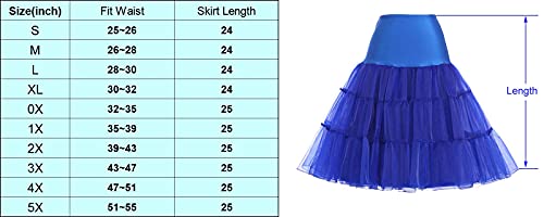 Grace Karin Cancan Petticoat Crinoline Swing Skirts For Women (M,White) #TOP5