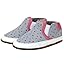 Polka Dot Polly Grey Leather