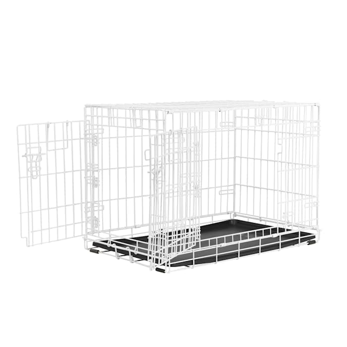 EveryYay White 2Door Dog Crate, 24 L X 17 W X 19 H Petco
