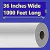 Alliance Craft Paper 36" x 1000' Roll 1 White Paper Roll - Perfect for Parties, Crafting, Painting, Shipping, Packaging, Art - Made in The USA #1
