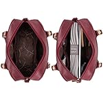 Montana West Small Top Handle Purse for Women Crossbody Satchel Handbag Barrel Bag - Image 4