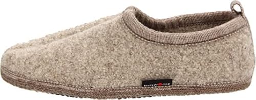 Haflinger Freddie Slipper - Natural, 40 #TOP5