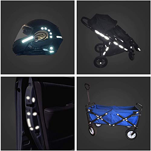 Green Reflective Vinyl Permanent Adhesive, 12X12 Sheets Reflective Vinyl For Cricut, Cars, Bikes, Decals, Stickers, Signs, Helmets, Mailbox, Numbers, Reflective Tape By Turner Moore Edition (3-Pack) #TOP3