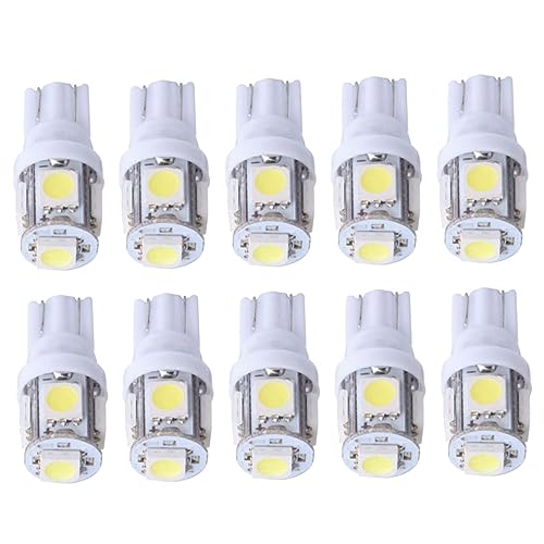 Beatifufu 10Pcs Lâmpadas De Carro Luz Lateral Do Carro Lâmpada LED Lâmpadas De Carro Luzes Laterais