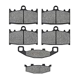 Nom du produit : Plaquettes de frein ; Position de montage : avant et arrière ; Produits inclus : 3 paires ; Dimensions : FA158 : 46.5 x 70 x 8mm ; FA129 : A 141 x 41.5 x 10mm, B 95 x 34.5 x 10mm