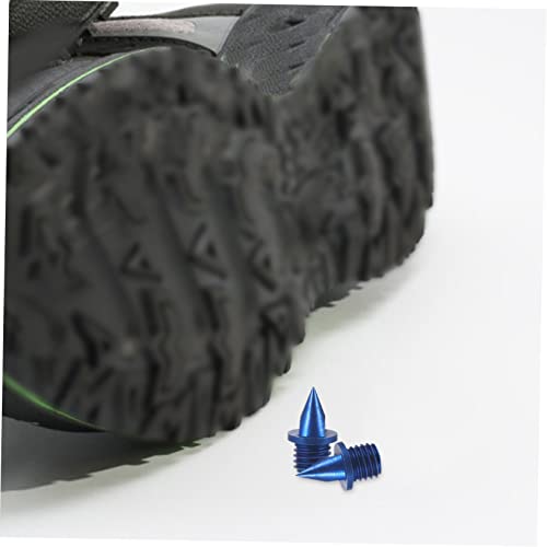 5 Conjuntos Picos De Pirâmide De Aço Picos De Trilha Com Chave Picos De Tênis De Basquete Acessórios