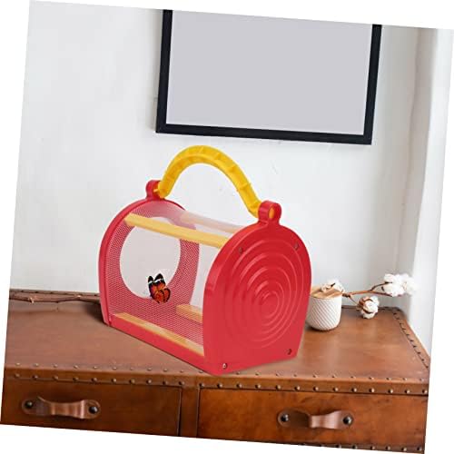 Happyyami 2pcs Box Portable Cage Outdoor Toys for Kids Jugetes para Niños Tool Set Toy Kids Exploration Toys Nature Exploration Toys Catcher Habitat Viewing Box Observation Box Large 2 41Ir7kT58ML. AC