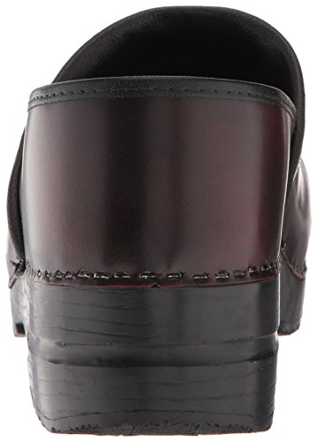 Sanita Pro Cabrio Professional Clogs For Men - Arch Support, Durable, Closed-Back Slip-On Shoes - Bordeaux, Mens 11.5-12 #TOP2