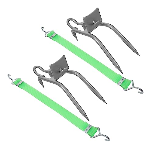 UPKOCH 1Pair Non Slip Tree Climbing Spikes Shoes Carbon Steel Gaffs with Skid Design for Outdoor Pole Climbing and Fruit Picking Activities