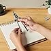 Faber-Castell 32722-8 - Compás de ajuste rápido, con tornillo central, articulaciones en...