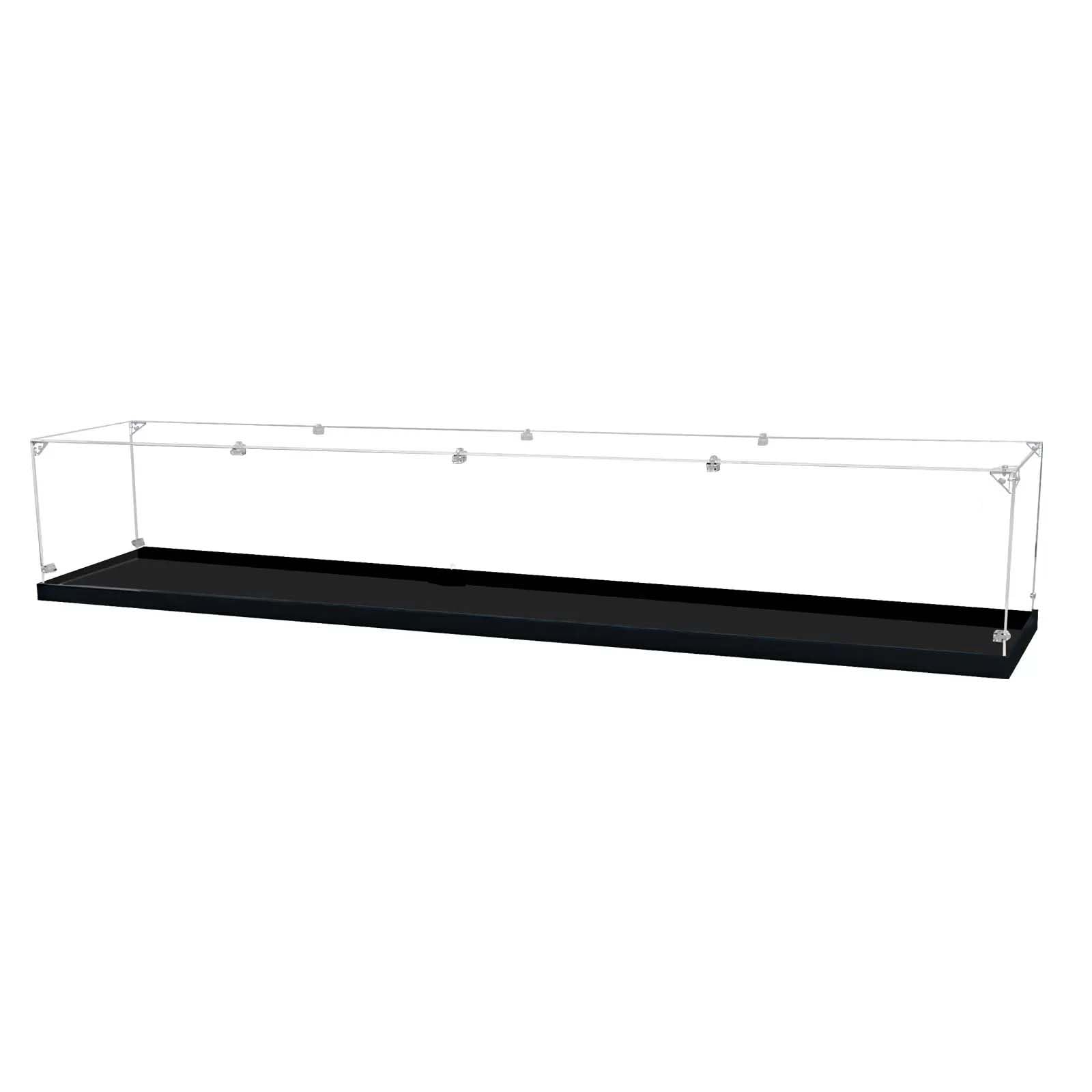 Staubdichte Acryl-Vitrine, Entworfen für Lego 21344 Der Orient Express, Ideas-Serie, Zugmodell, Aufbewahrungsbox, transparente Box, Ausstellungsbox kompatibel mit Lego 21344 (Kein Modell)
