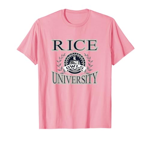 Elite Authentics Pink Rice Owls Laurels T-Shirt