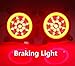 Rear Light 2pcs for Hyundai for Grand I10 2017 2018 Driving Light Braking Light Fog Lamp Taillight Car Rear Bumper Reflector Light Rear Trailer Lights