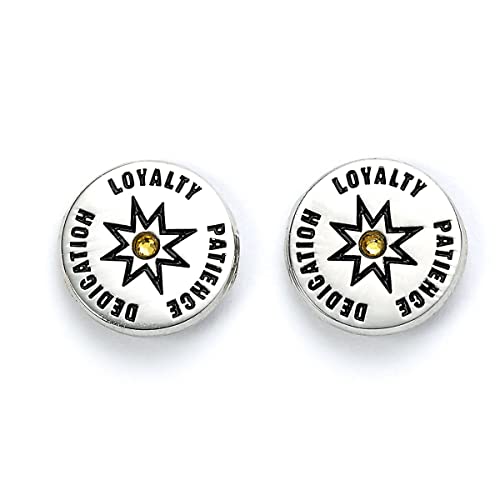 Official Harry Potter Hufflepuff Set of 3 Stud Earrings3
