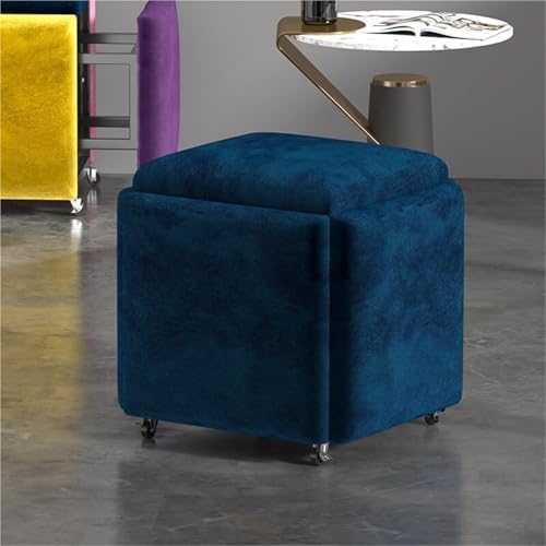 Tabouret cube 5 en 1 pour petits espaces : résolvez le manque de sièges au salon