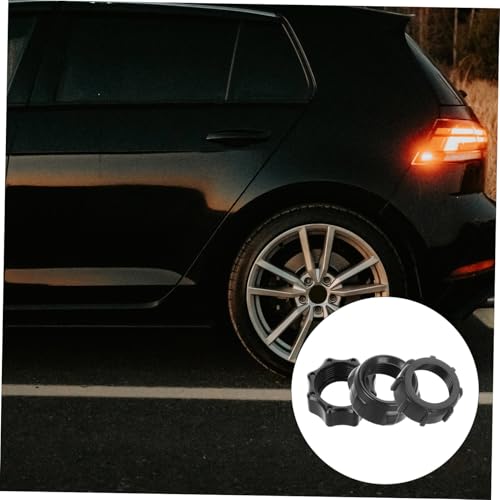 Tuerca de apriete para coche Gatuida en pack de 15 piezas de plastico negro 6