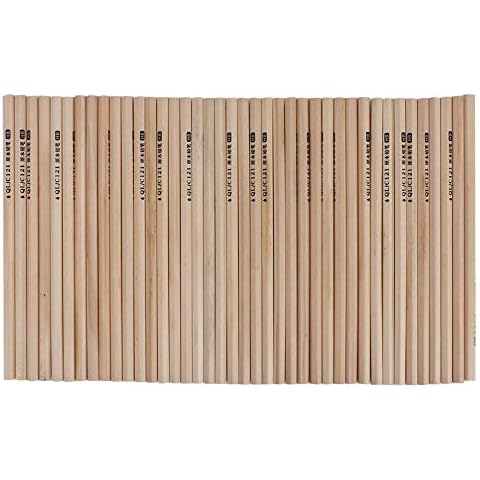 Lápices de madera Fydun 50 piezas HB y 2B Cover