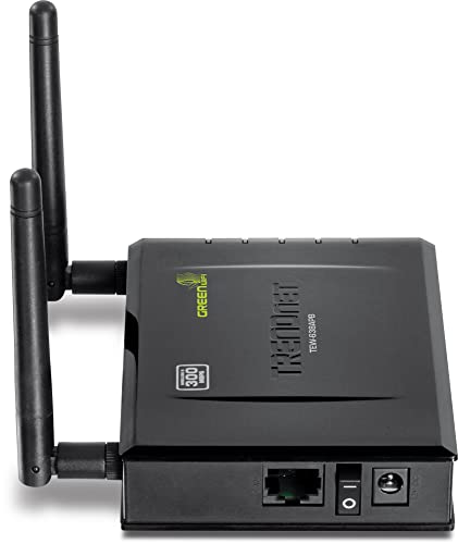 Trendnet Wireless N300 2T2R Detachable Antennas, Access Point, 2.4Ghz 300Mbps, 802.11B/G/N, Ap/Wds/Client/Bridge, 2X2 Dbi, Tew-638Apb Black #TOP2