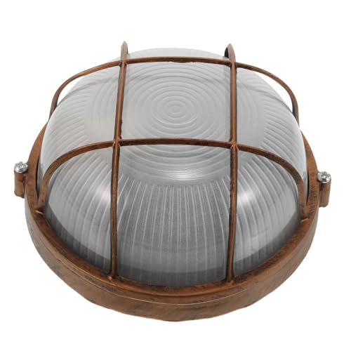 Garneck Lampada Da Parete Con Copertura in Vetro Lampada Da Sauna Design Per Esterni e Interni Facile Installazione