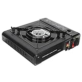 Yardwe Estufa De Butano Estufa De Gas Estufa De Camping Portátil Estufa De Gas Para Acampar Sartén Para Saltear Quemador De Camping Estufa Al Aire Quemador Estufa Portátil Estufa