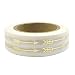 Wrapables Colorful Patterns Washi Masking Tape, Gold Arrows
