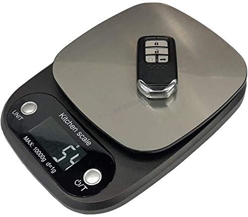 Electronic Scales Kitchen Baking Scale Digital Food LCD Display 0.1g/10kg High Precision Stainless Steel Scales(One Color-10kg/1g (One Color 3kg/0.1g)