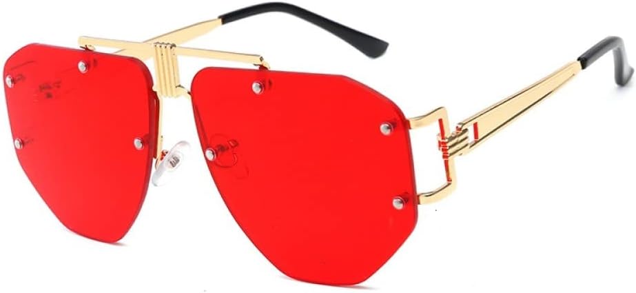 Metal Frame Sunglasses Women Vintage Transparent Eyeglasses Female Driving Sun Glasses