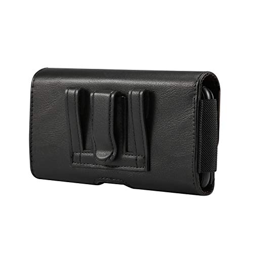 For Samsung Galaxy S23+,S22 Ultra 5G,Note20 Ultra,Note20,S21 Ultra,A53 5G,A32 5G,A21S A42 5G Leather Belt Clip Pouch, Belt Holster Case Pouch For Huawei Mate 20X, Wallet Case #TOP1