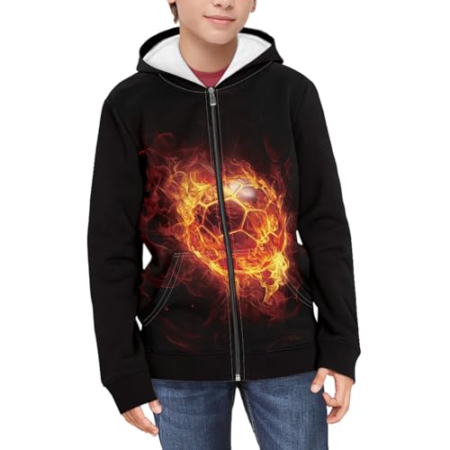 HUIACONG Zip Up Hoodie Kids Children Sweatshirts for Boys3