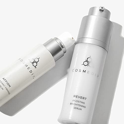 Cosmedix Supercharge + Brighten Transformative Treatment Duo, Perfect Pairings Skincare Bundle, Anti-Aging Skincare Duo, Antioxidant Firming Serum, Boosting Brightening Serum #TOP5