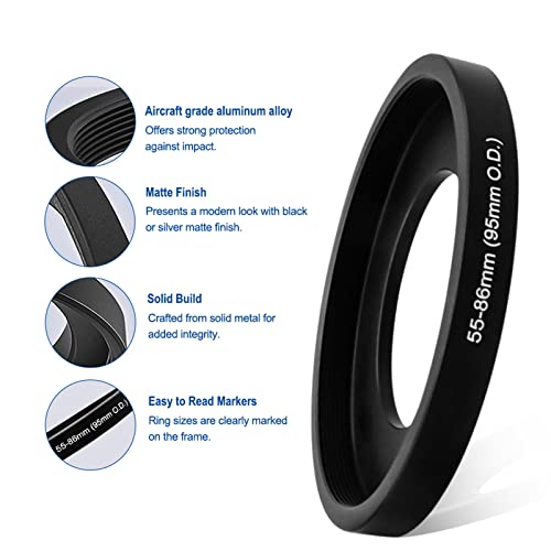 Adaptateur d'objectif bague d'adaptation pour boîte mate 95 mm - 3