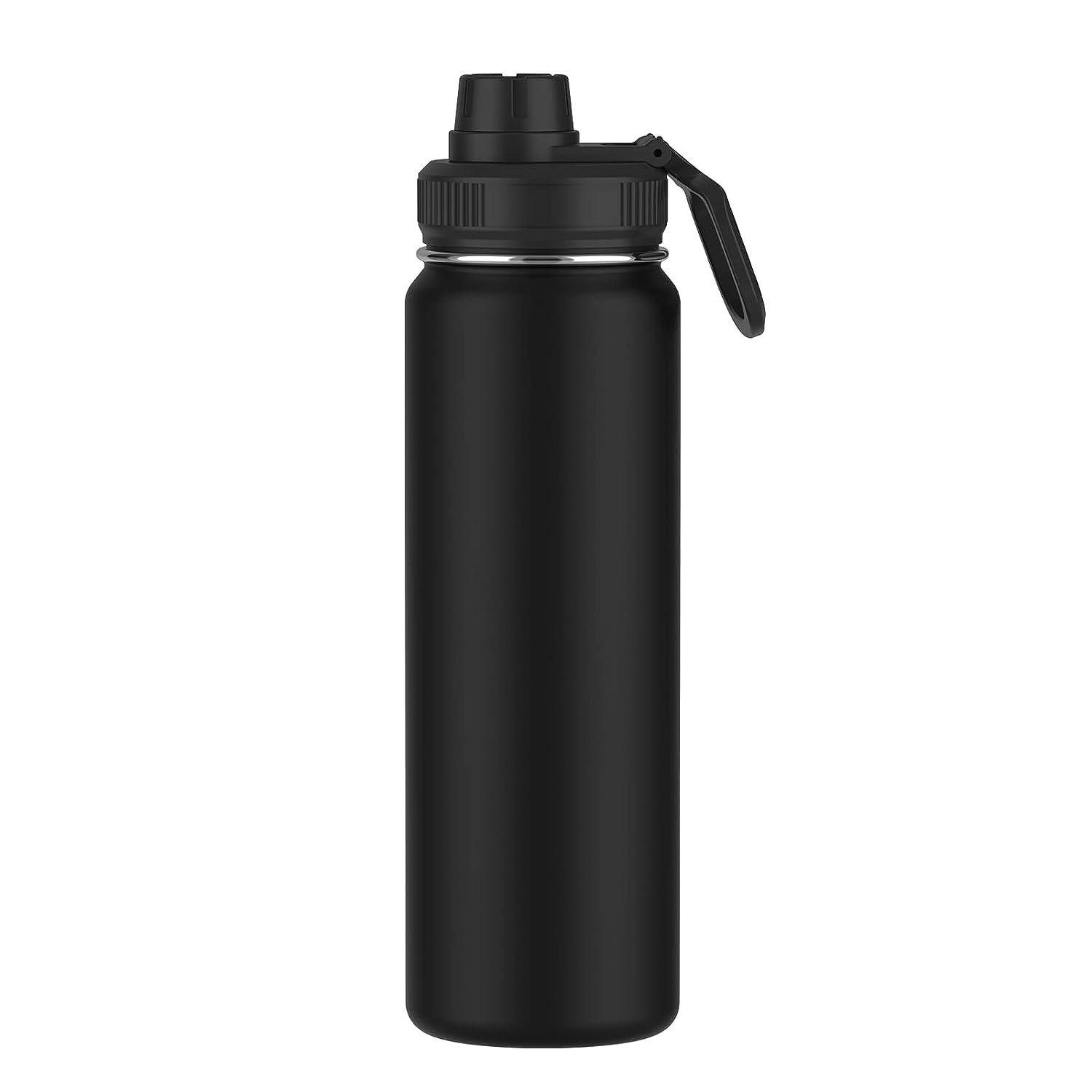 GLACIER FRESH Stainless Steel Vacuum Insulated Leak-proof Flask, Black