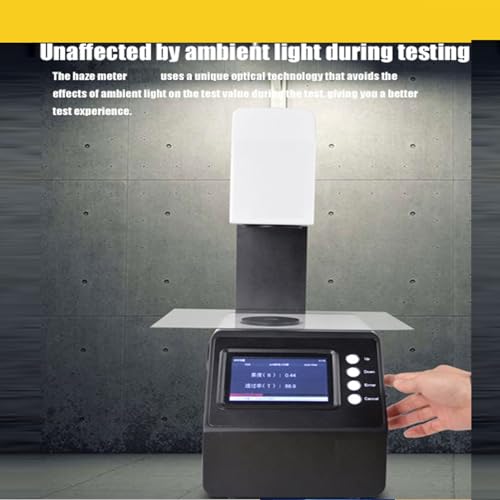 Image of Haze Meter Hazemeter Light Transmission Meter Benchtop Analyzer with Range 0 to 100% for Plastics Films Glass LCD Panels